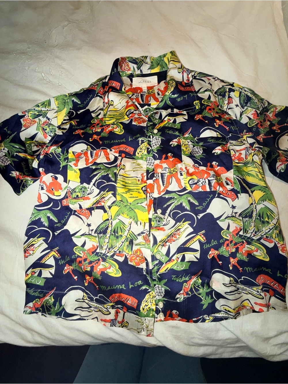 THE GREAT THE BOWLING SHIRT SURF JACK PRINT - Picture 4 of 5